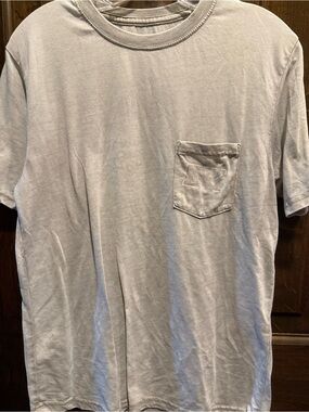 Southern Marsh Kids Short Sleeve Pocket Tee in Light Gray